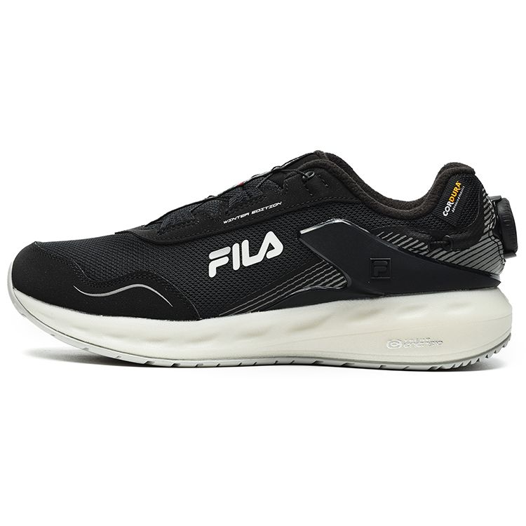 Fila Lynx Boa We Fleece Outdoor Low Top Running Shoes Women Sneaker Black A12W241225FSL