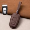 Luxury  Leather Car Key Cover for FAW Hongqi HS5 H5 H9 HS7 H7 L5 HS3 L9 HS9 Shell Case Workmanship Like Silk