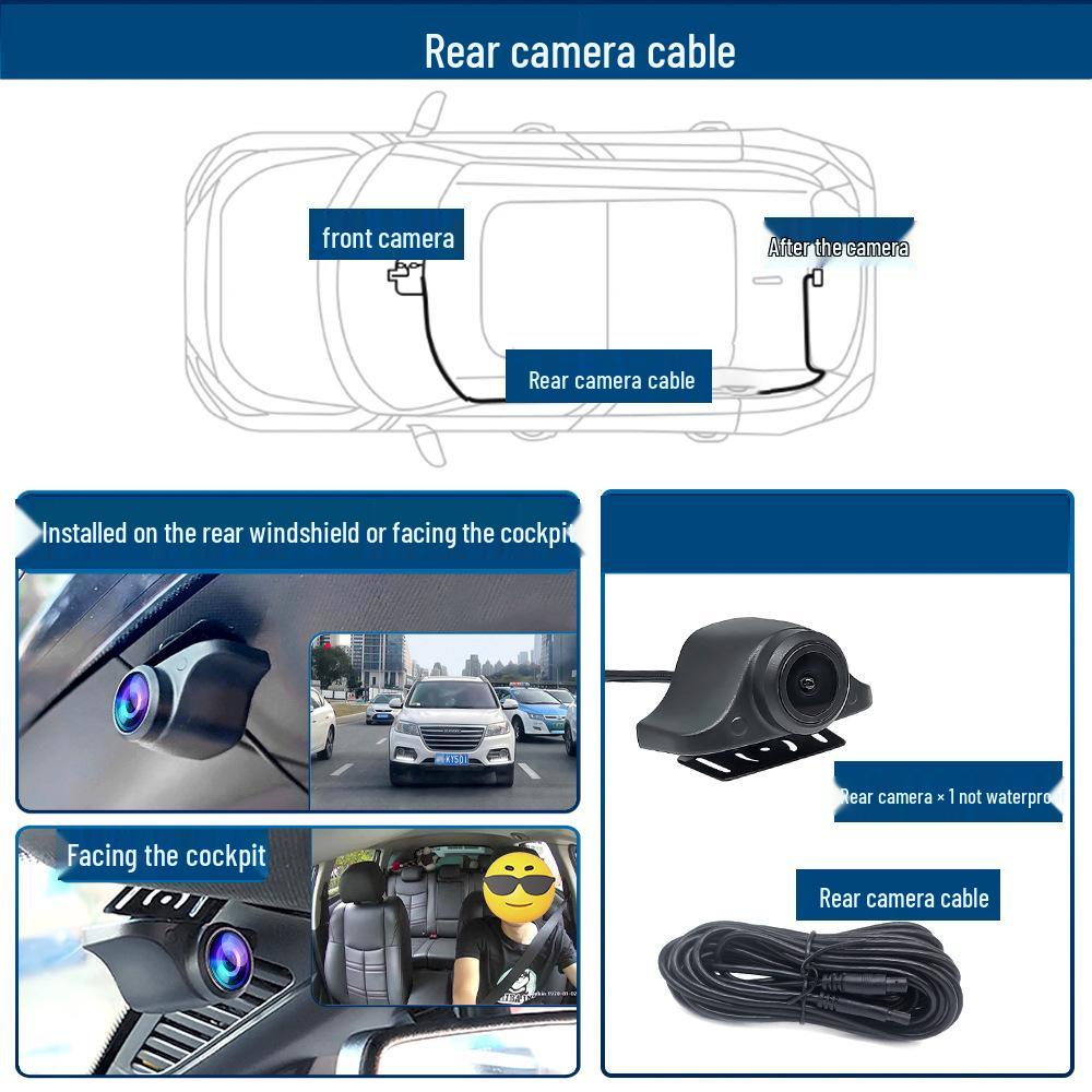 Mercedes GLE/GLS Dedicated 4K Ultra HD Night Vision Hidden Dash Cam (No Wiring Needed)