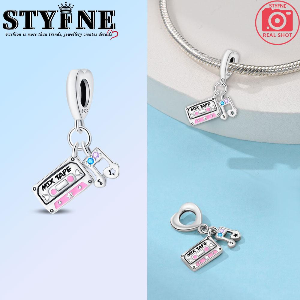 Romantic Music Charms Beads Copper Piano Violin Red Guitar Punk Saxophone Pendants Fit Bracelet Diy Jewelry