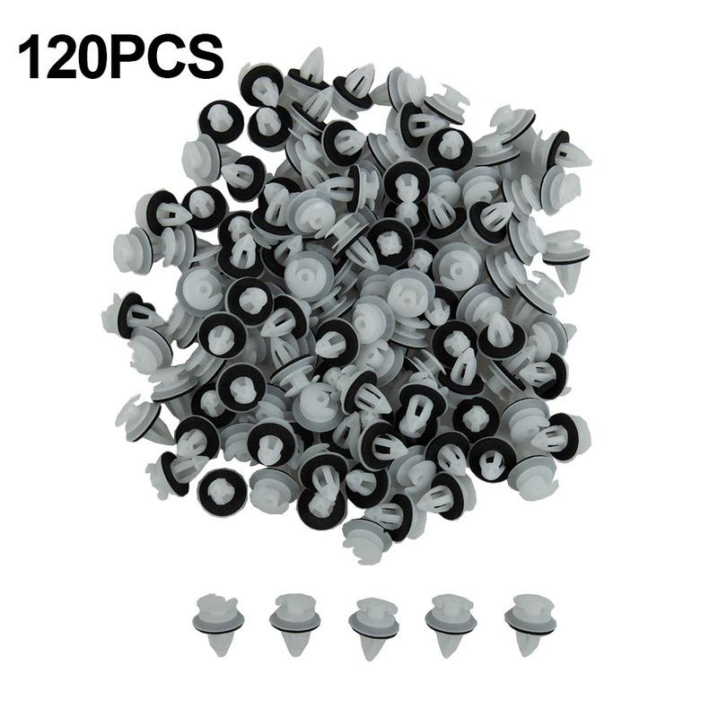 Plastic Car Door clips Mouldings 120pcs Panel Fixing Fasteners For BMW BE36 E38 E39 E46 Accessories Replacement Parts