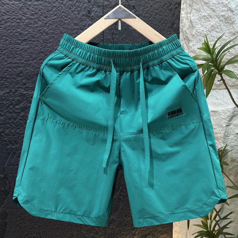 Summer Casual Shorts Men Clothes Plus Size Elastic Waist Summer Black Shorts