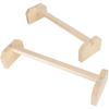 2pcs Chicken Perch Wooden Large Bird Stand Training Hens Roosting Stand Natural Pet Supplies