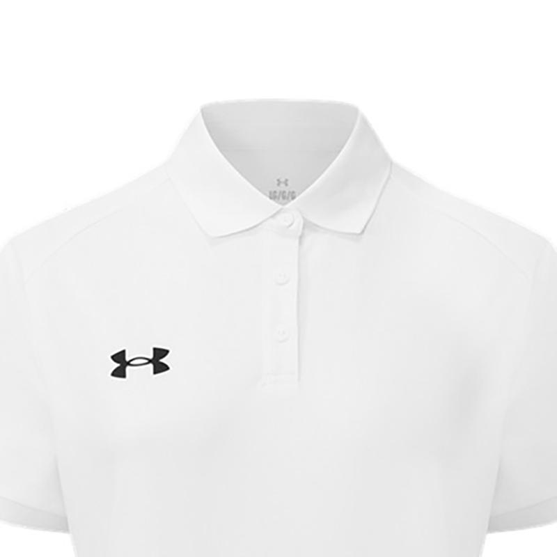 Under Armour American Slim Fit Comfortable Versatile Sports Commuting Breathable Polo Short Sleeve T-Shirt Unisex Tops 26500511-100
