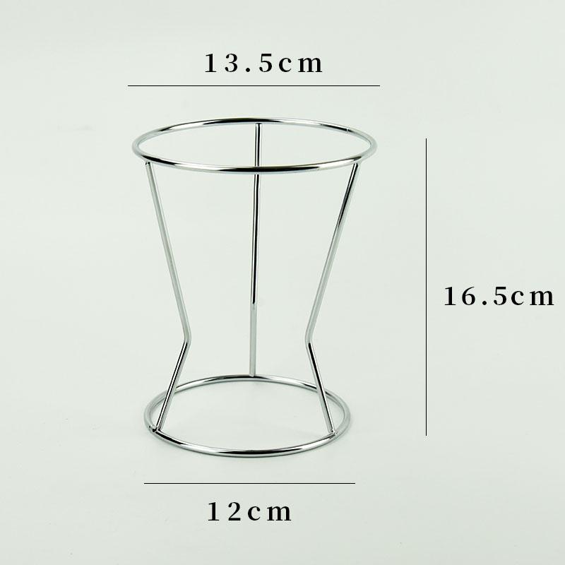 Octopus Boy Stainless Steel Conical Funnel with Stand for Baking and Cooking