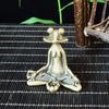 Retro din cupru, soclu de tămâie, ornamente Zen de broască, suport de tămâie pentru ceai, broască din cupru pur, ornamente pentru animale de companie