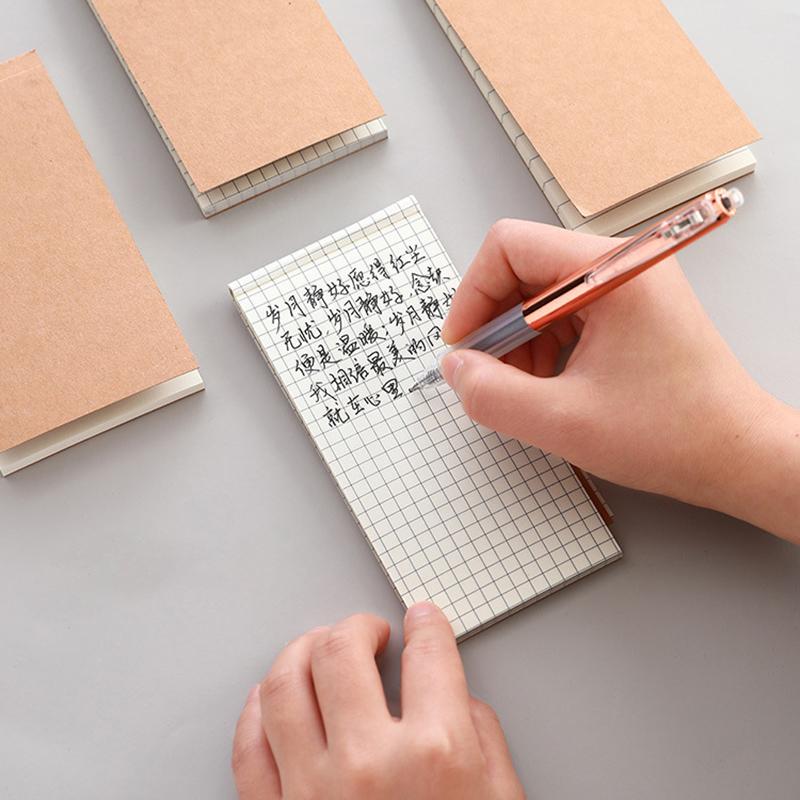 4 Typy Kraftový Papír Zápisník Plánovací Papír Prázdný Zápisník Přenosný A Odtrhávací Zápisník Ins Blok na Poznámky Seznam Úkolů Plánovač Zápisník