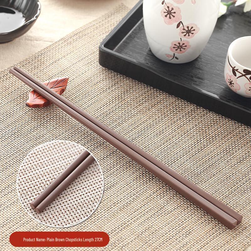 Commercial Anti-slip Melamine Alloy Chopsticks