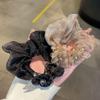 Elegant Women's Mesh Scrunchie Hair Tie - Luxurious High-End Hair Accessory