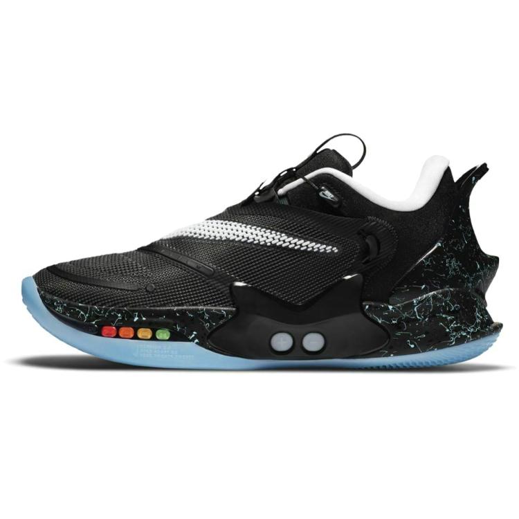 New Nike Adapt Bb 2.0 Gc 'Black White Blue' CV2443-002