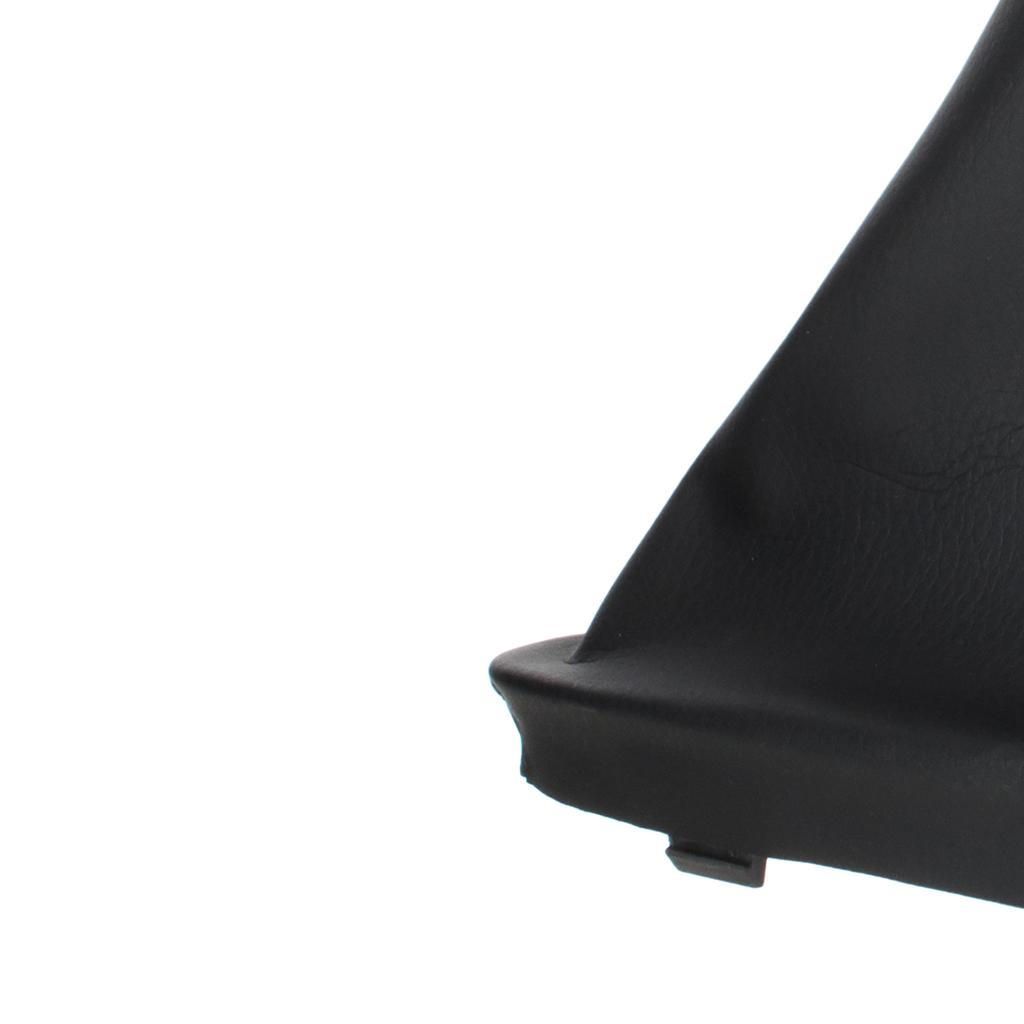 Seat Leon III 12-17 Gear Knob Black Eco-Leather with Gaiter And Frame, 6-Speed