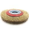 Wire Brush Wheel for Metal Cleaning 100mm Bench Grinder Compatible