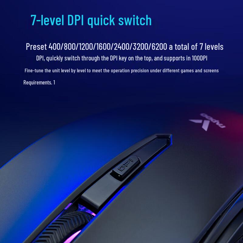 Rapoo V20S Wired Gaming Mouse