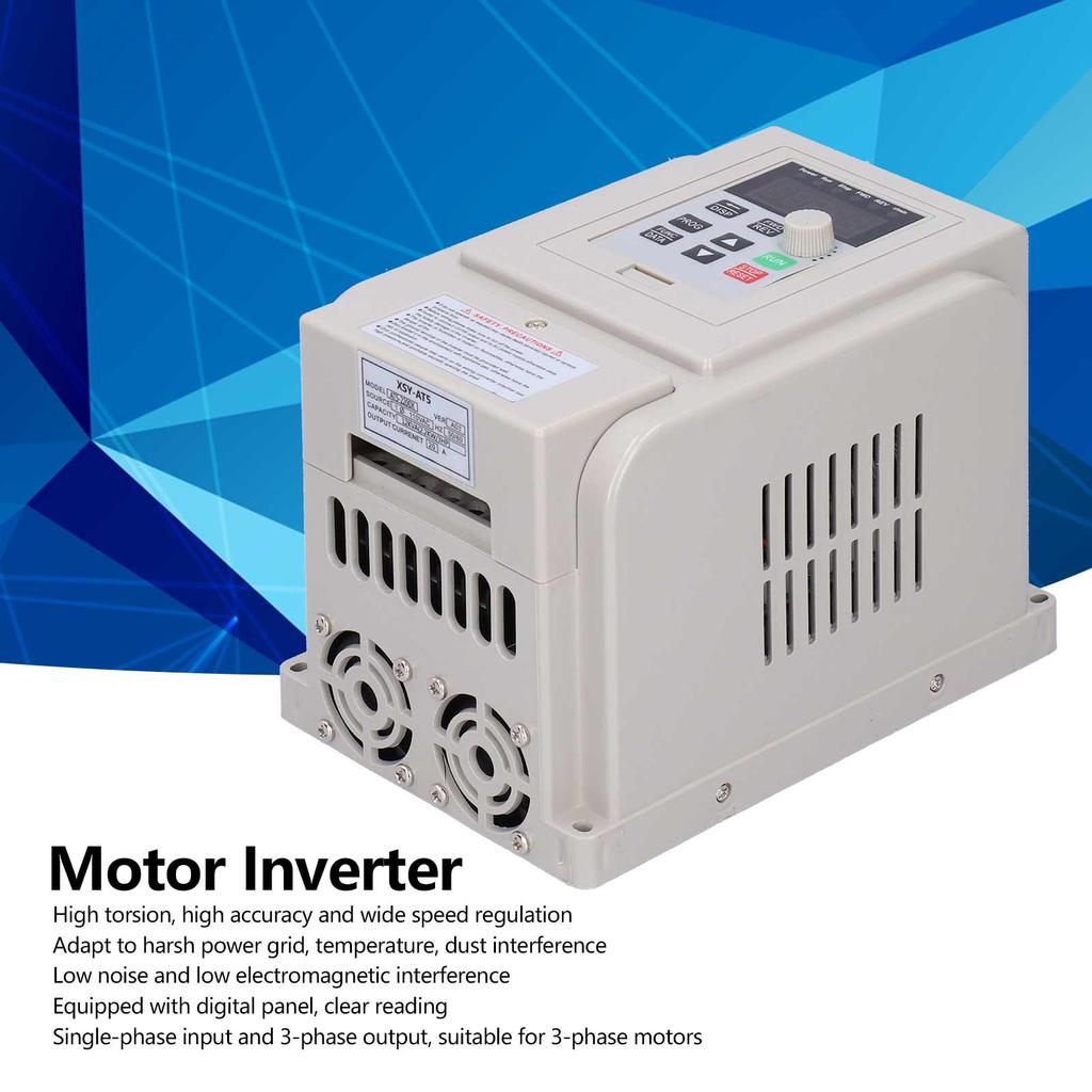 Variable Frequency Inverter Motor Speed Controller Output 3‑Phase 220V 2.2KW AT5-2200X