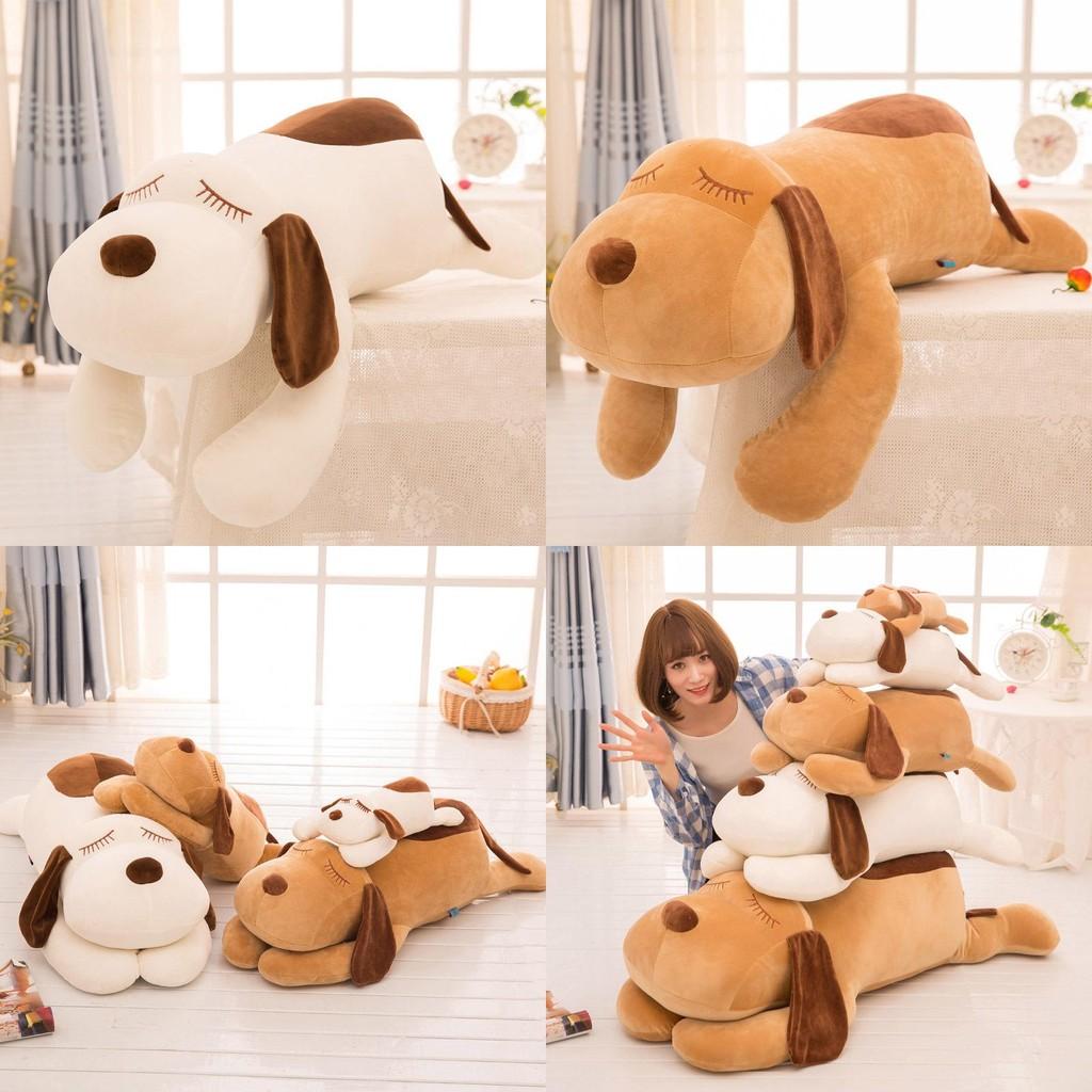 Cuddly Soft Soft Dog Plush Toy Cute Cartoon Children Sleeping Companion Doll