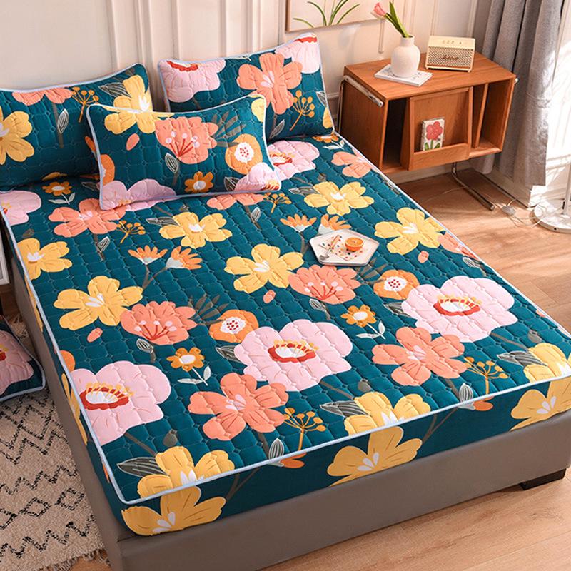 Padded Mattress Thickened Crib Simmons Mattress Protective Cover Non-slip Fixed Mattress Cover All-inclusive Dust Cover Special Price