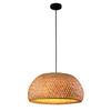 Hand-woven Lamp Shade Bamboo Pastoral Natural Lamp Hanging Cover Home Decor