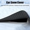 Fixed Magnet Car Front Windscreen Cover Automobile Sunshade Snow Cover Car Windshield Ice Frost Sun Shade Protector Waterproof