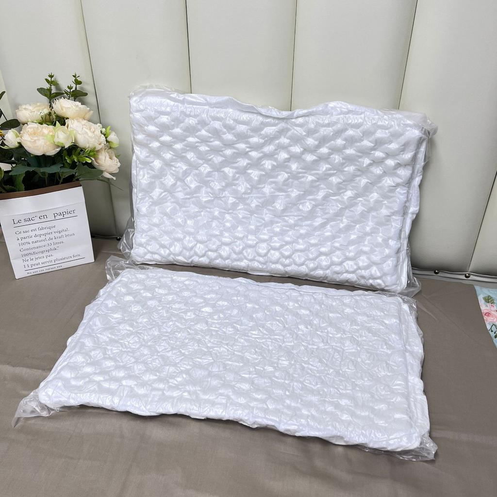 Thai Natural Latex Pillow for Adults Cervical Vertebra Massage Pillow Core Pillow for Comfortable Sleep