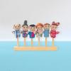 Animal Finger Puppet Display Rack for Kindergarten and Dollhouse Language Areas
