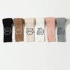 Cartoon Bear Children's Cropped Pants Elastic Waist Kids Skinny Pants  Spring Autumn