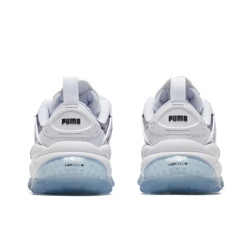 Puma Lqdcell Omega Iridescent Low Top Training Shoes Unisex Sneakers White 371463-02