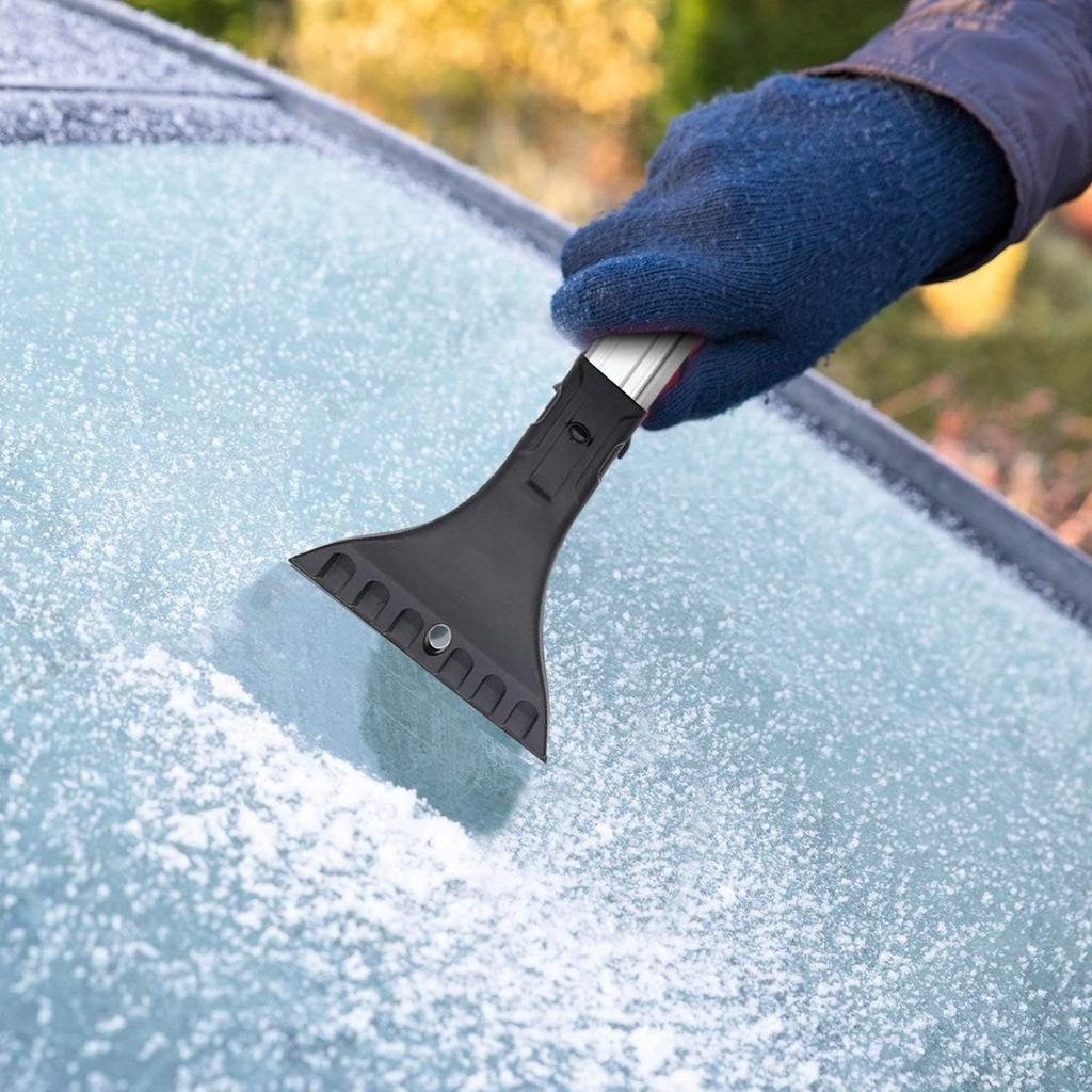 Car Accessories 3 In 1 Cleaning Tool Detachable Snow Shovel Set Winter Cleaning Brush Multifunctional Snow Shovel Set Ice Snow Duster Long Handle