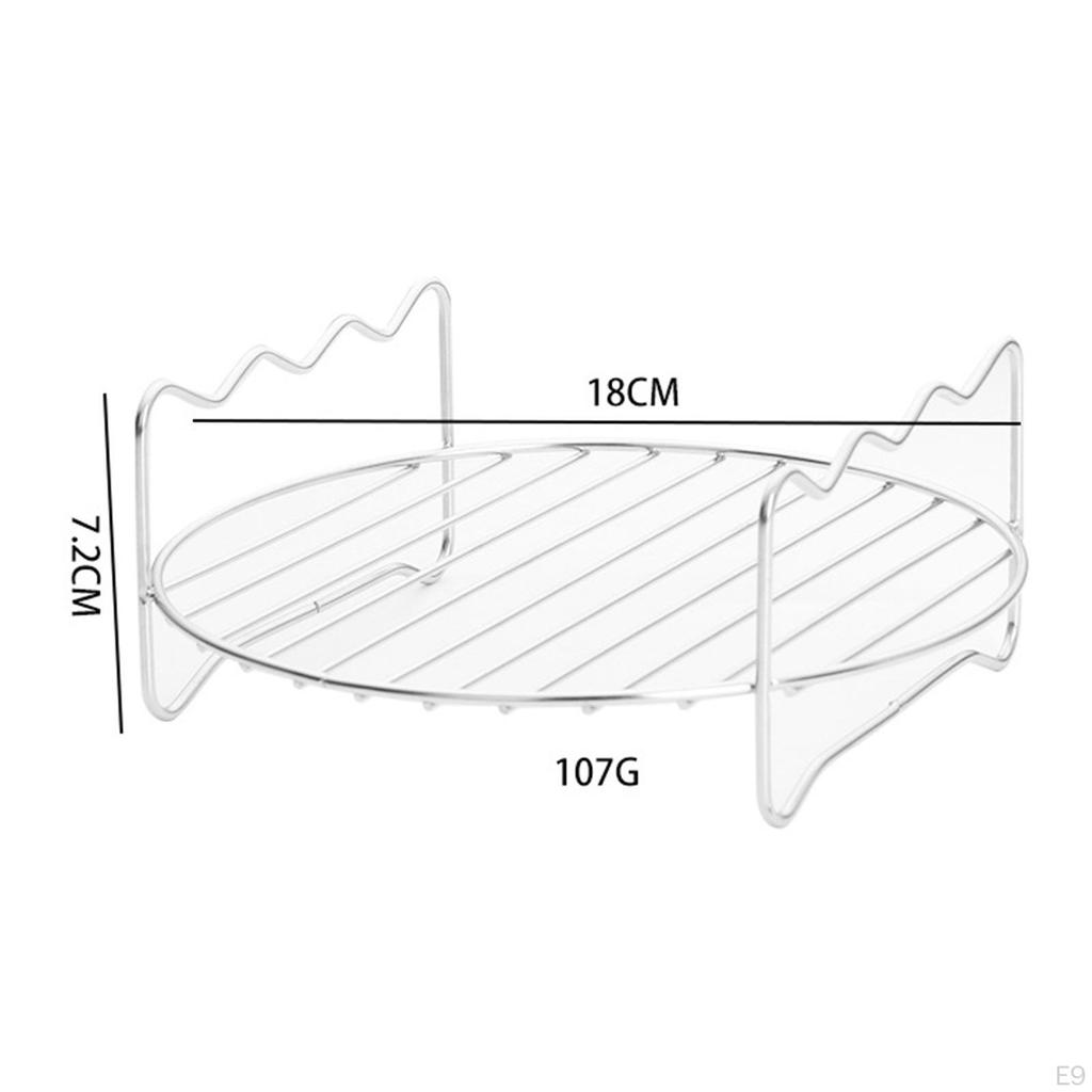 Air Fryer Grillställ, metallugnskylningstillbehör, stativ