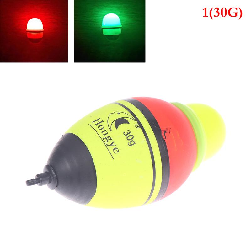 

30G-100G двойной зеленый красный светодиодный свет преобразует электронный светящийся рыболовный поплавок 30G
