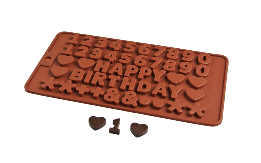 Stampo in Silicone per Praline Decorazioni Zuccherate Cioccolato Numeri