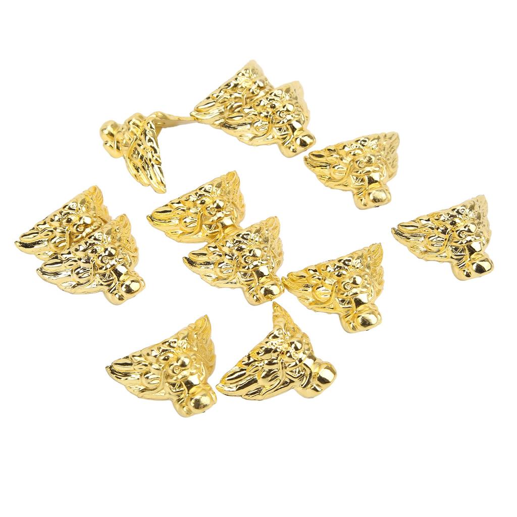 Jewelry Box Feet Antique Faucet Retro Look DIY Wear Resistant Plastic Box Corner Protectors for