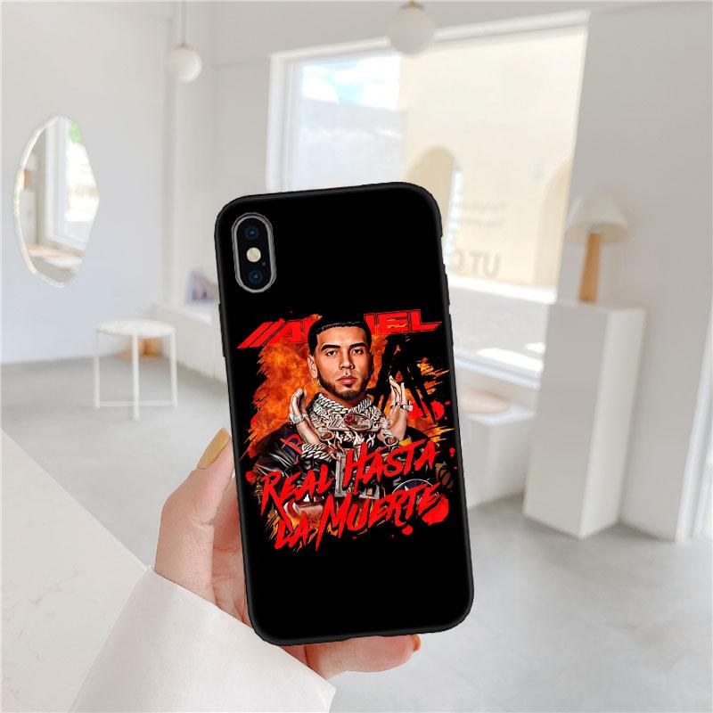 AQ7 Anuel AA Soft Shell Phone Case for Xiaomi Poco F1 M4 M5 M6 M7 X3 X6 X7 Pro GT NFC