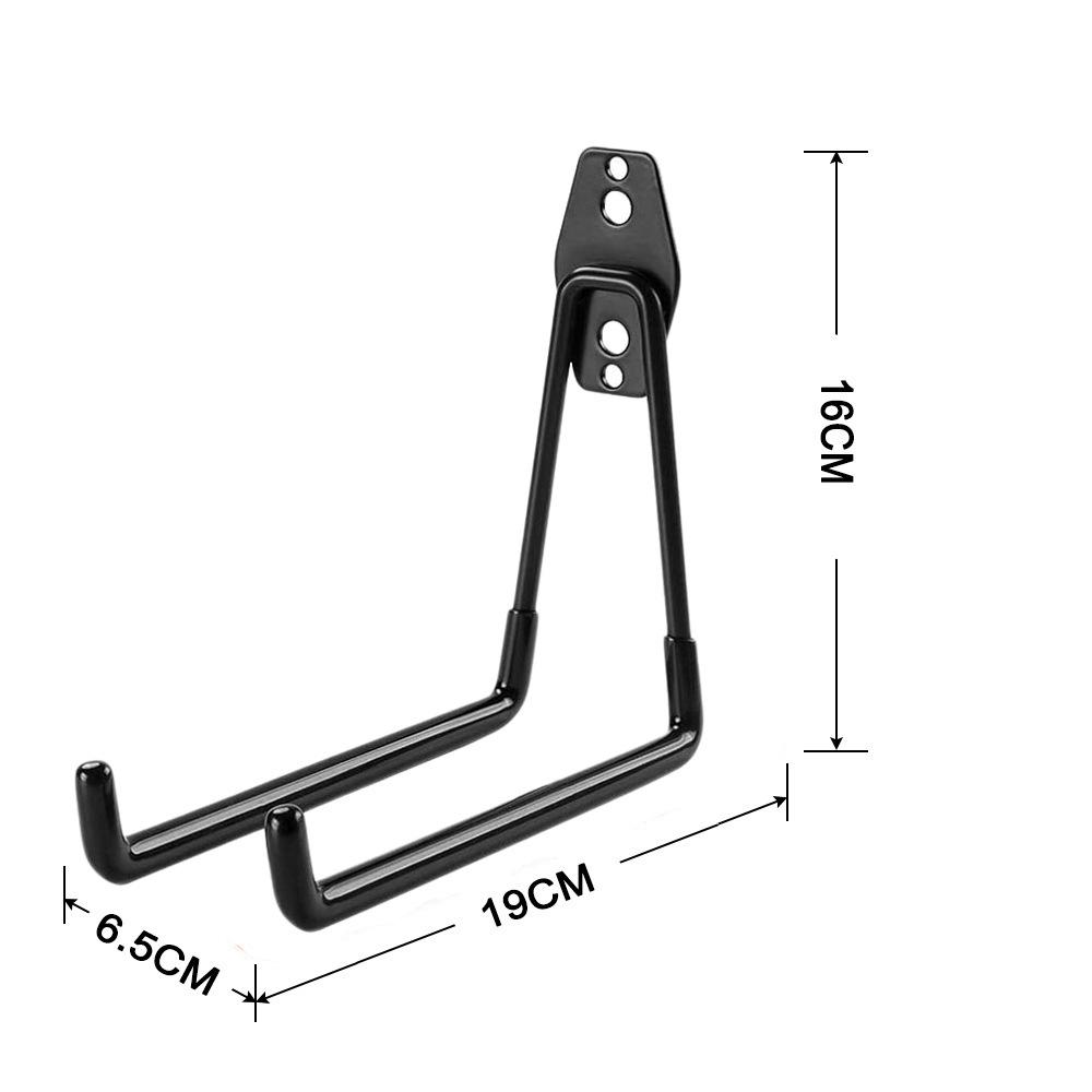 Heavy-Duty Metal Hooks for Garage and Garden Tools