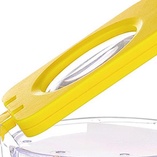 1 Set Small Animal Viewer Catcher with Tweezers Flip Lid Magnifying Animal