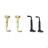 2 Pack 4/4 Violin Chin Rest Screws Alloy Components for Repair