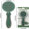 Cat Dog Grooming Brush, Cat Groomer Dog Hair Remover Ergonomic Brush Comb