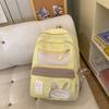 Premium Japanese Transparent Pain Bag Backpack College Yum Daily Simple Large Capacity Campus Female Ins Wind Backpack