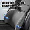 Memory Foam Car Neck Pillow Lumbar Support Set Ergonomic Breathable Headrest Back Cushion Pain Relief For Driving Office Chair