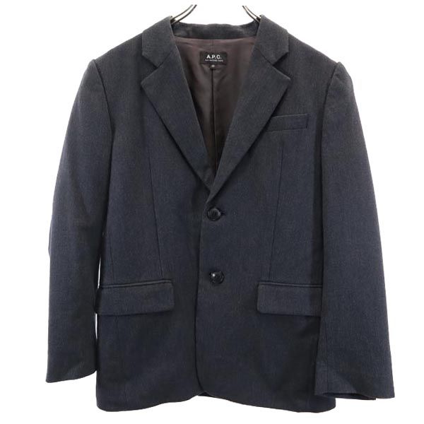 

A.P.C. wool blend tailored jacket XS Navy Men s Used
