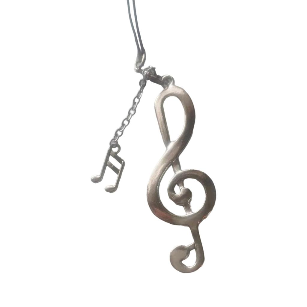 Adorable Musical Note Keychain Charm Adorable Musical Note Alloy Keyring Bag Charm Phone Accessory Gift For Girls