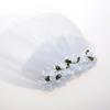 1PCS Pet Cat Wedding Princess Crown Wedding Veil Cat Dog Bridal Sequin Lace Pearls Headdress Dog Weddings Celebrations Hair Accs