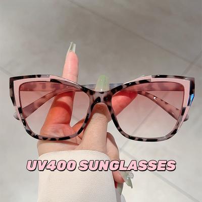 Occhiali da Sole alla Moda Occhio di Gatto Retro Occhiali con Vernice a Contrasto Occhiali da Sole da Esterno Uomo e Donna Protezione UV e Ombreggiatura