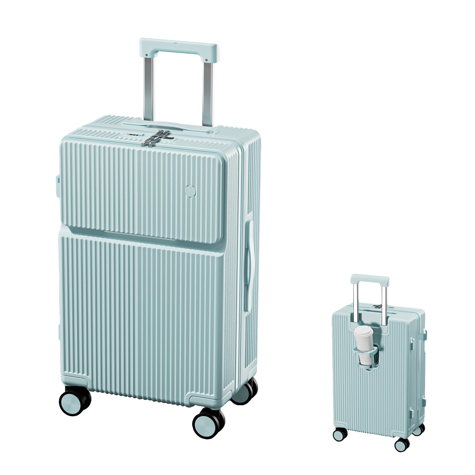 

Carry Carry Front Front USB Hidden Hook Cup Double 360 Degree Business Trip LH3029 [MORGEN SKY] Чемодан, Ручная кладь, Чехол, Сумка, Открытый, Открытый, синий