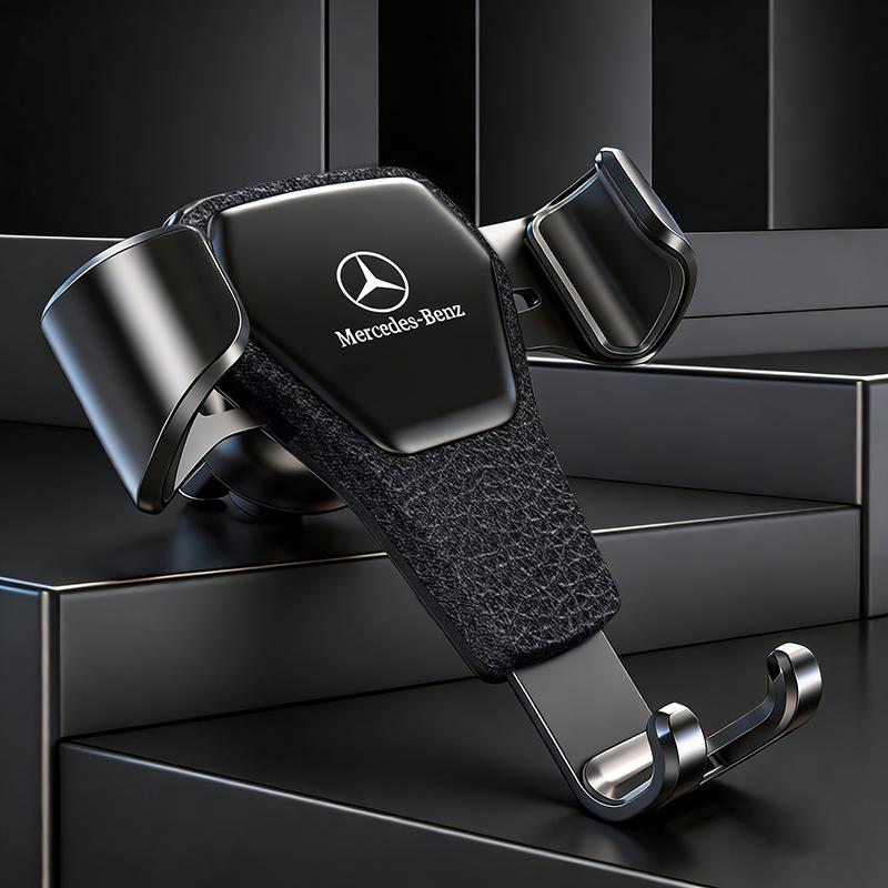 VFO1 Gravity Car Phone Holder Air Vent GPS Stand Accessories For Mercedes Benz AMG W203 W206 W220 W205 W211 W212 W201 W210 W108 C200L