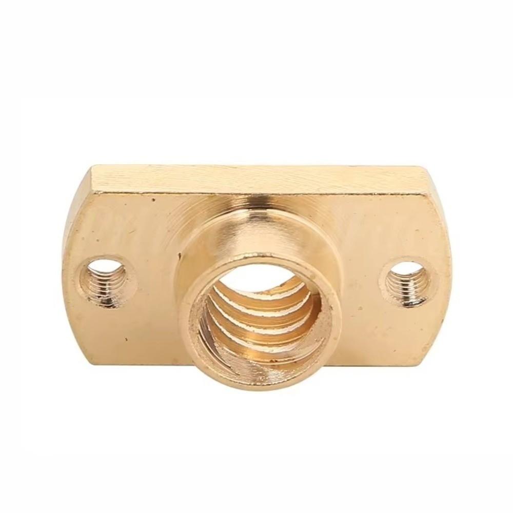 Flange Design 3D Printer Nut Wear Resistant Brass POM Nut Linear Motion Module