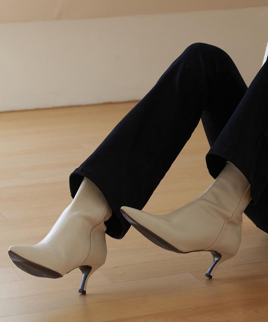 Lilyshoe Lean Ankle Boots_3 Color (B Type)