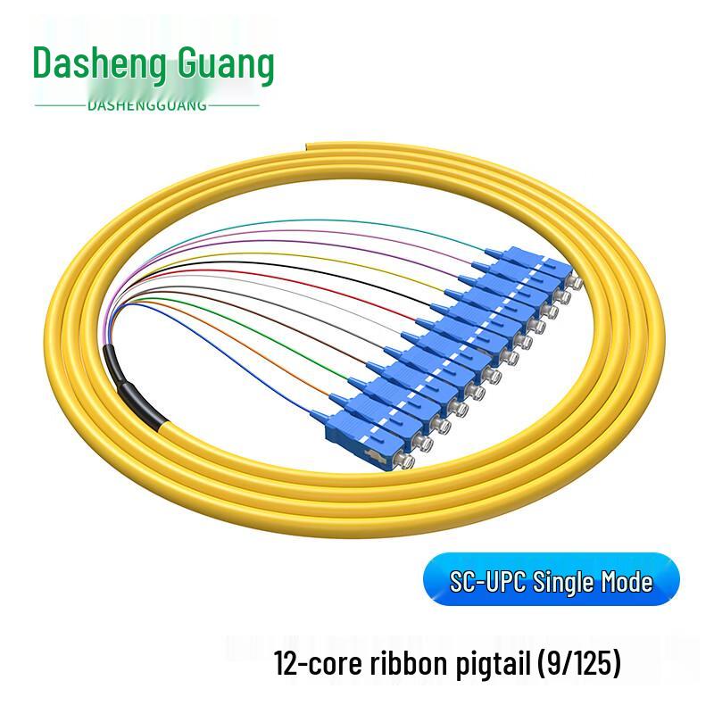Telecommunication-Grade SC/UPC Single-Mode Fiber Optic Pigtail