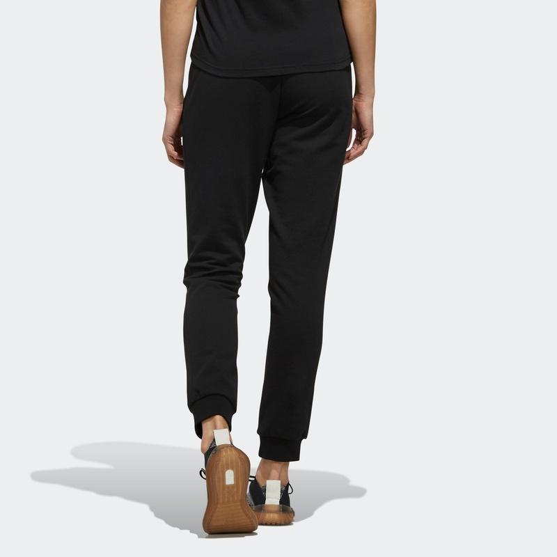 Adidas Sporty Knit Pants Women Bottoms Black FI9276