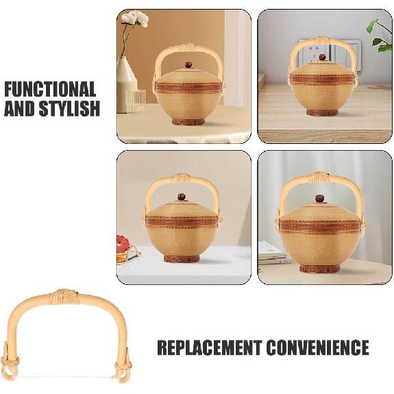 2pcs Teapot Handle Accessories Kettle Teaspoons Teapot Repair Accessories Handle Replacement for Ceramic Pot Buckle Teapot Handle Purse U-shape