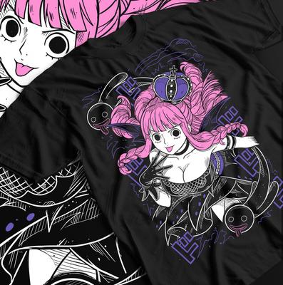 Unisexové tričko Otaku Kawaii Waifu Dívka Anime Černé Tričko Tričko Všechny Velikosti, DÁRKOVÉ TRIČKO